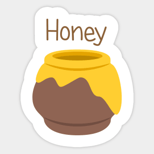 Golden Honey Sticker